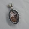 Natural Magnesite Wild Horse Jasper 925 Sterling Silver Pendant Jewelry, Handmade Designer Pendant