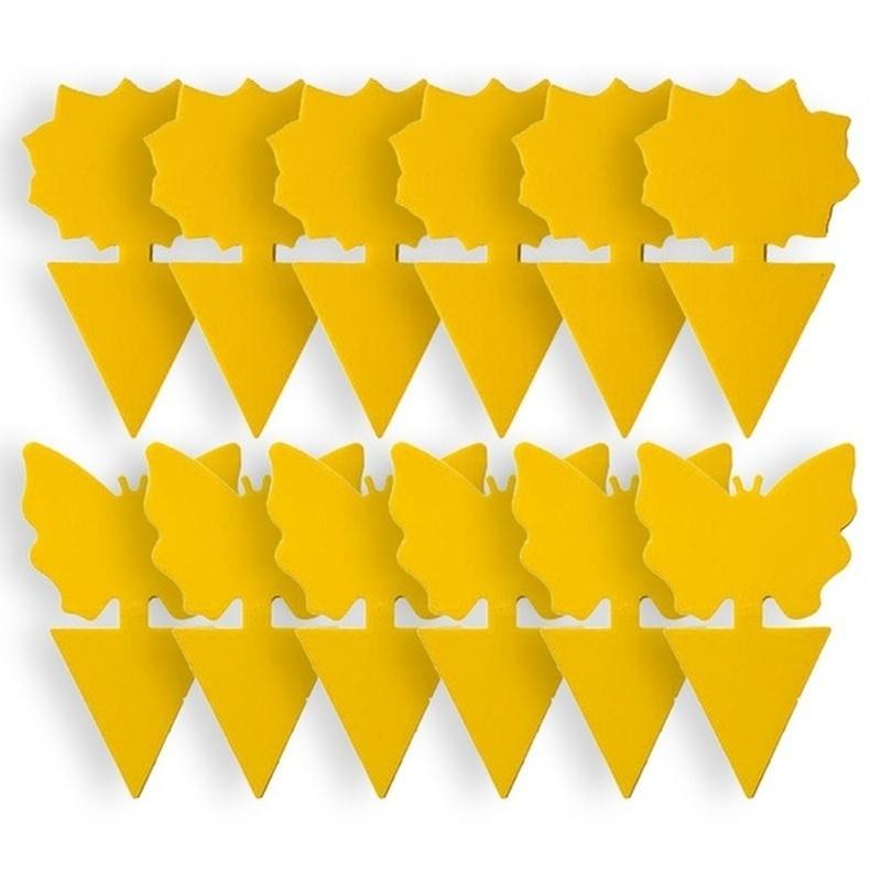 Новая липкая ловушка для фруктовых комаров, желтых липких ловушек для насекомых, ловушек для насекомых-вредителей, ловушек для насекомых