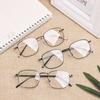 New Fashion Portable Metal Square Glasses Spectacles Optical Glasses Eyeglasses Frame