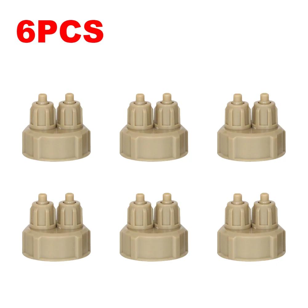 1-10pcs Aquarium CO2 System Generator Bottle Cap Fish Tank Live Plant DIY Air Diffuser Carbon Dioxide Reactor Instrument