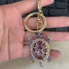 Cute Turtle Car Keychain Creative Gift Fashion Key Ring
