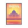 Nordic Vintage Travel City Poster San Francisco Rome Sydney India Morocco Landscape Art Картина на холсте Настенные картины Декор