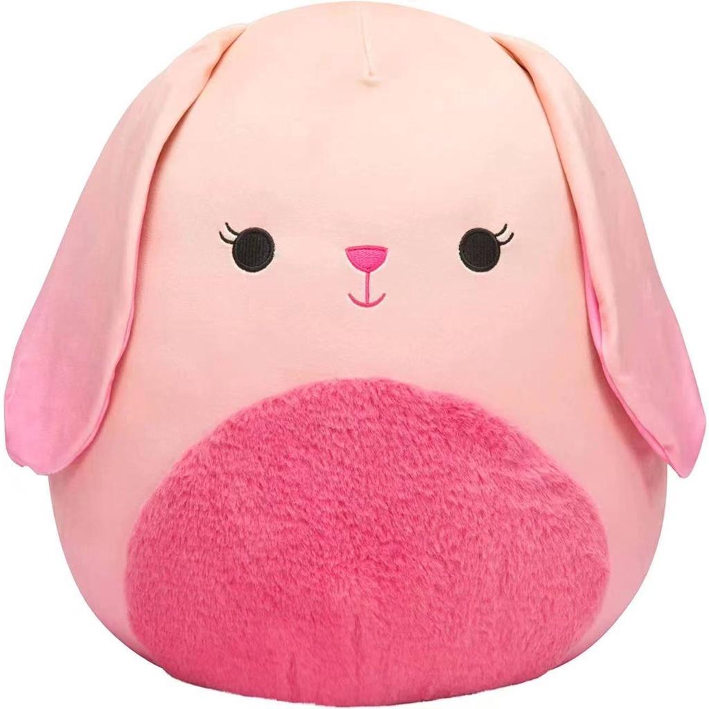 Плюшевая кукла Squishmallows, подушка Санта-Клауса с грибами, плюшевая кукла, Саламандра, Радуга, киви, пустышка для ребенка