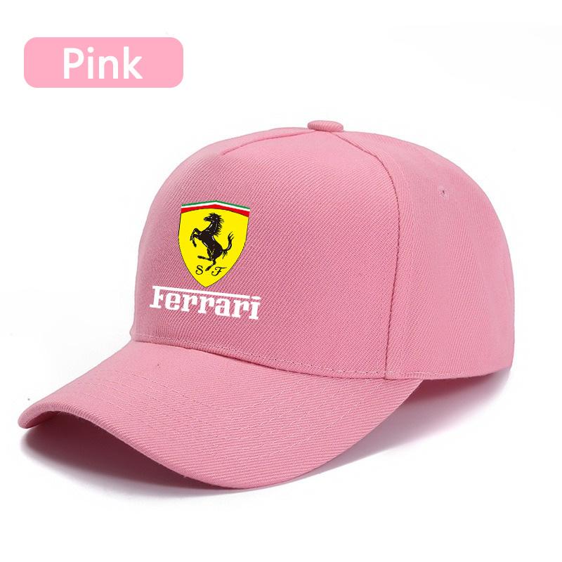 Кепка F1 Ferrari Racing Регулируемая Бейсболка Солнцезащитные Кепки Аксессуары Для Ferrari F430 Stradale 458 488 599 612 F12 Charles Leclerc