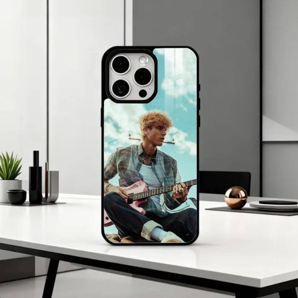 Чехол для телефона Rock Music M-MGK Kelly для iPhone17,16,15,14,13,12,11 Plus,Pro Max Магнитный для беспроводной зарядки Magsafe