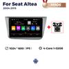 Новый Android Car Radio Multimedia Video Player для Seat Altea 2004-2015 Toledo 2004-2009 GPS Navigation BT Carplay 2Din Head Unit