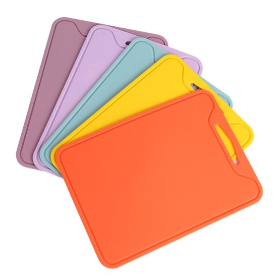 Силиконовый коврик для разделочной доски, складная двухсторонняя разделочная доска для овощей, нескользящие коврики для кемпинга с канавкой для сбора капель