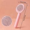 New Cat Brush Pet Comb Self Cleaning Slicker Brush Remove Hair Grooming Brush Pet Dematting Comb Beauty Slicker Dog Comb Cepillo
