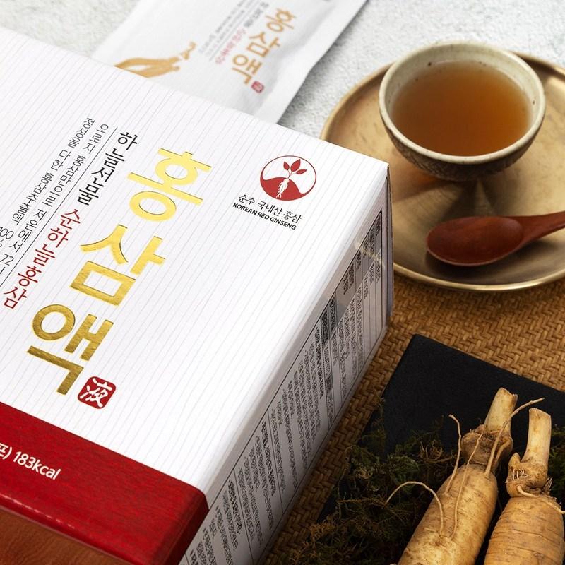 Pure Sky Red Ginseng 60 packets of 90ml red ginseng liquid made with only pure red ginseng