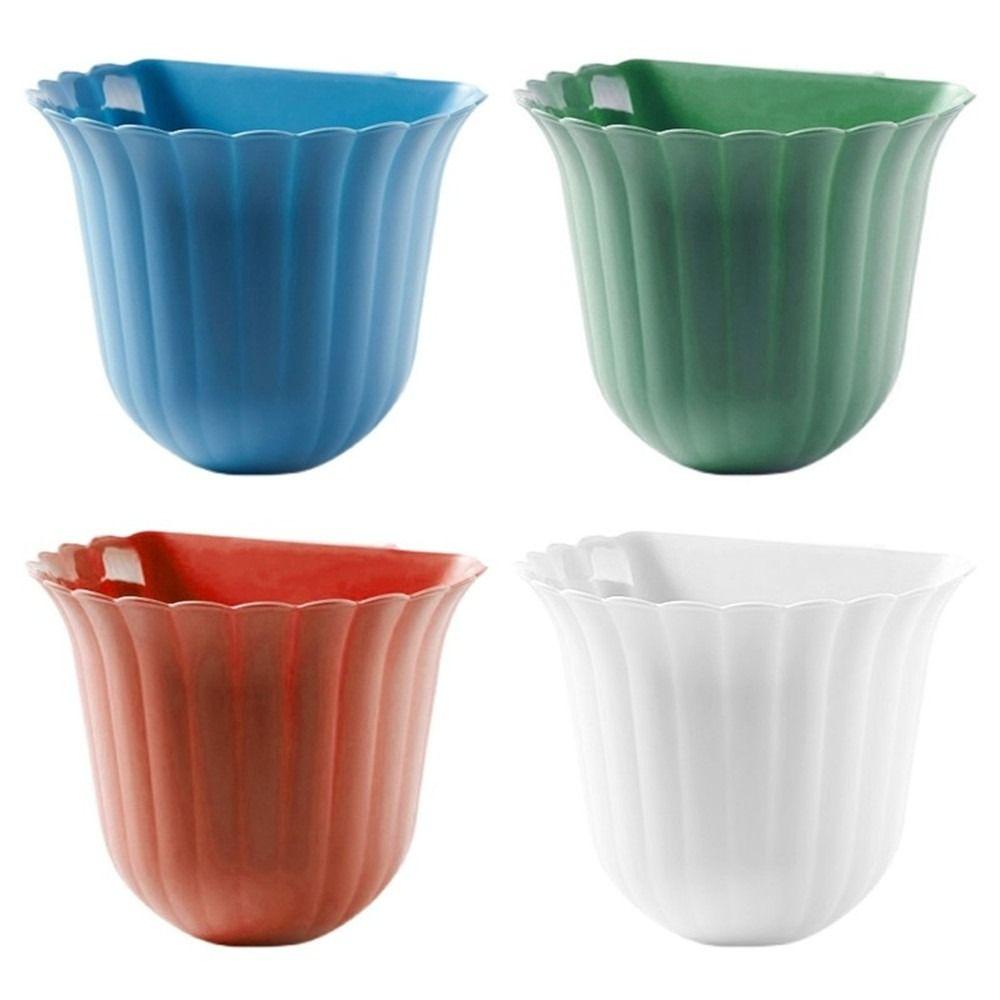 Инструменты для уборки Многофункциональное настенное подвесное мусорное ведро для мусора в форме цветка