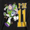 Toy Story Childrens/Kids I'm 11 Buzz Lightyear Birthday Pullover Hoodie