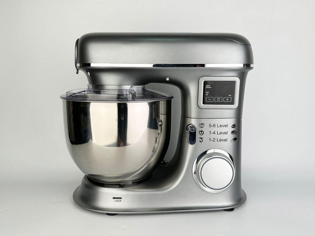 8L Commercial Blender and Multi-function Dough Mixer with Tabletop Egg Beater