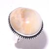 Scolecite Gemstone Ring Handmade Antique Design Wedding Gift Jewelry 7" J6a05