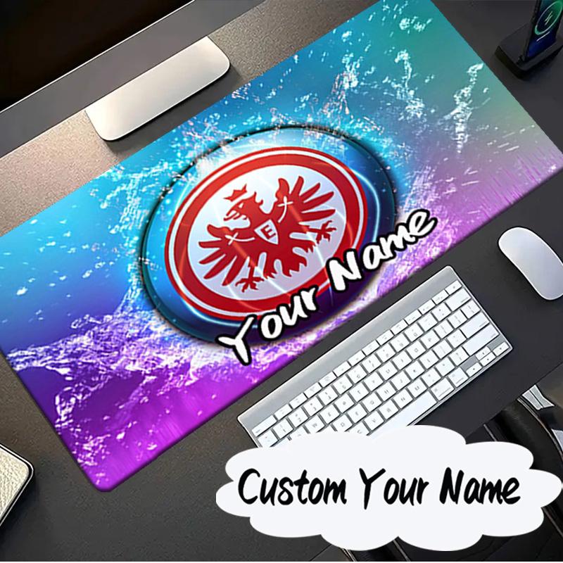 Custom Name Mouse pad Eintracht FC Crest Mouse pad, Gaming Mouse Pad, keyboard pad, Desk Decor for computer notebook Fan Birthday Gift