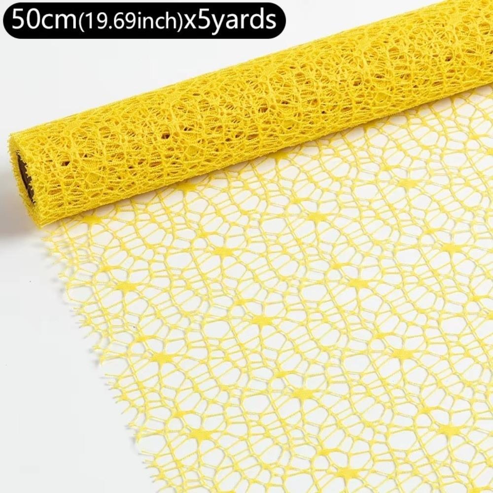 Jacquard Mesh Bouquet Wrap DIY Handmade Floral Gift Packaging  Gift Wrapping Paper