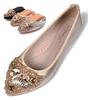 DADAWEN Складные Портативные Туфли-лодочки с Инкрустацией, Мягкие и Удобные Балетки для и Размер Женская Декорация, Слипоны Свадьбы, Путешествия, Поездки на работу,