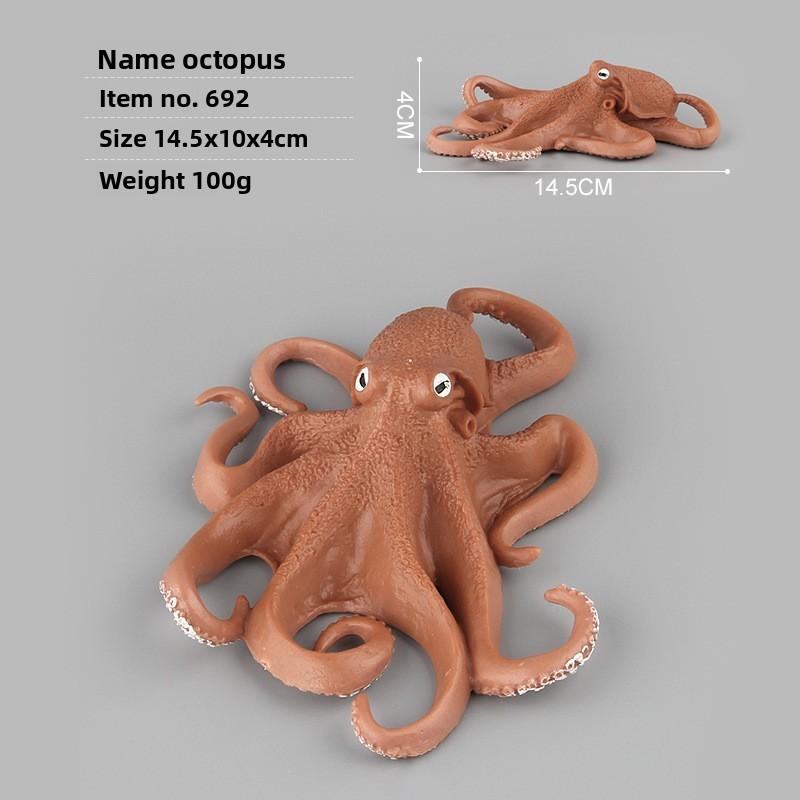 ПВХ Модель Морских Обитателей Осьминог Морская Черепаха Краб Подводный Декор Для Любителей Аквариумов