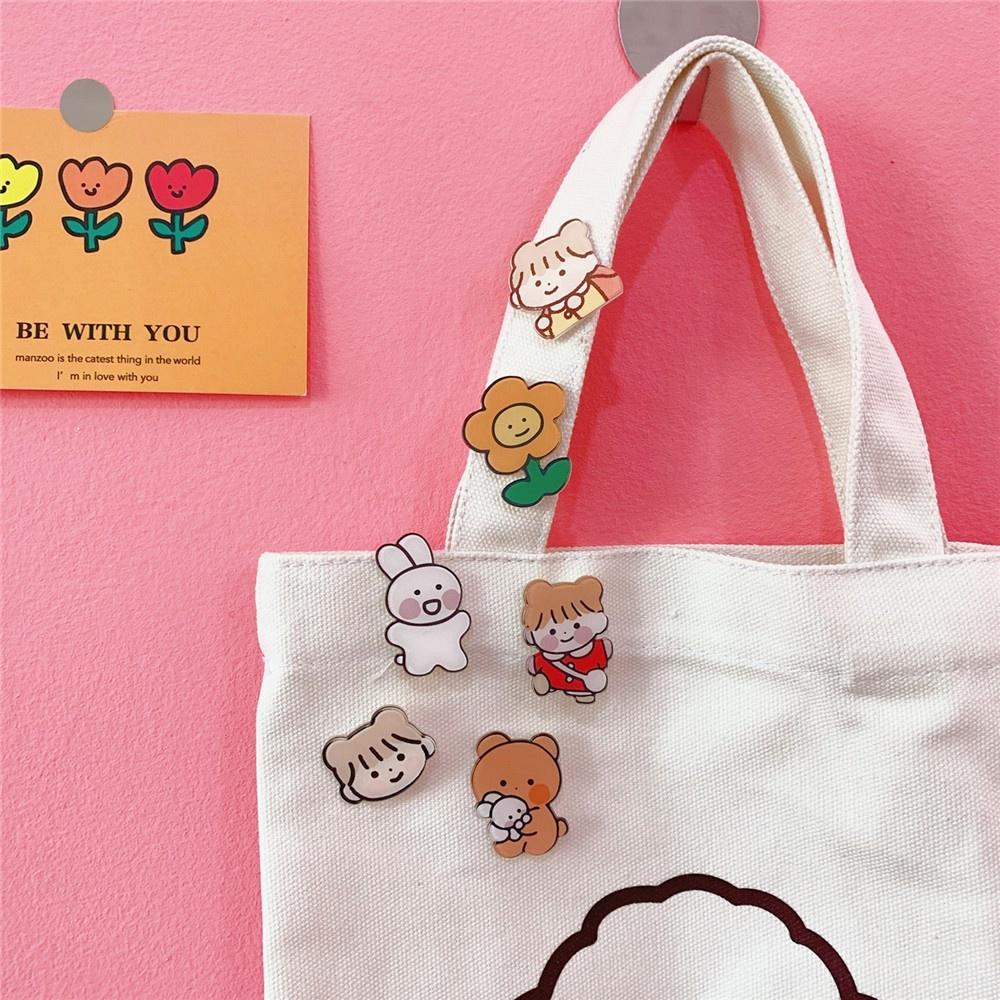 Металлические булавки и броши унисекс с героями мультфильмов, рюкзак/сумки, значок, брошь, воротник, ювелирные изделия, подарки, 3 шт.