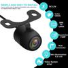 High-definition reversing camera front rear view camera blind spot parking auxiliary CCD butterfly waterproof and sunscreen nigh
