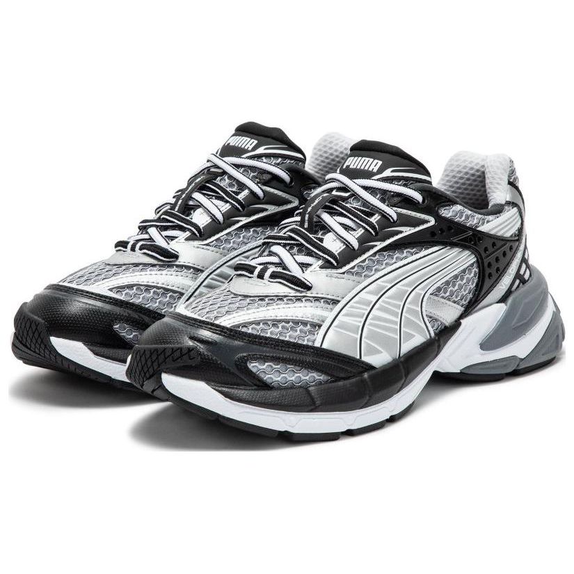 Puma Velophasis Phased Casual Lightweight Shock Absorbing Low Top Lifestyle Shoes Unisex Sneaker White Gray 389365-09