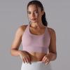 Auroth Back Cross Sports Underwear Shockproof Gathering Yoga Sports Bra Fitness Top