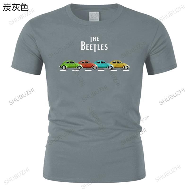 Unisexs Summer High Quality T Shirt Classic Vintage Buggy Car The Beetles Old Bugs Lover Unisex Fashion Crew Neck TShirt Black