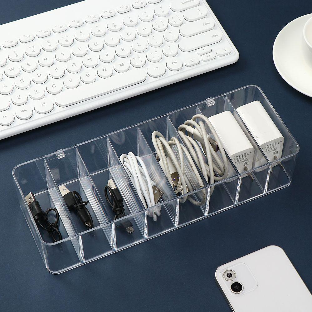 Power Dustproof Cover Data Storage Box Desktop Cable