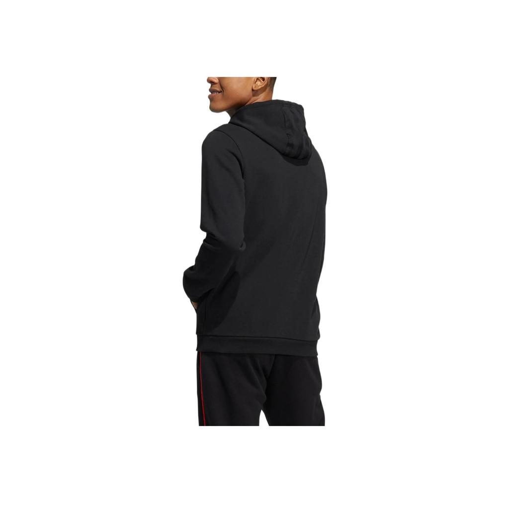 adidas Men's Training Comfortable Cotton Hoodie Black HB7397