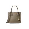 Кожаная сумка-аккордеон Mercer Solid Lock Crossbody Shoulder Bag Средний размер Женские сумки Цвет: Армейский зеленый 30S0GM9M6L-ARMY-GREEN