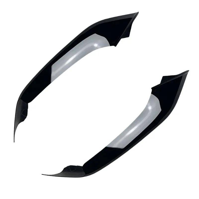 Car Front Bumper Splitter Lip Canard Decoration Trim For BMW 5 Series G30 G31 G38 520i 525i 530i 540i M Sport 2017-