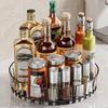 Multifunctional Kitchen Rotating Seasoning Rack - Countertop Spice Storage Organizer