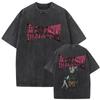 New in Top & Tees Mens T-Shirt Camisetas Rock Band Alice in Chains Dirt Washed Vintage Short Sleeved Round Neck Y2k Tshirt