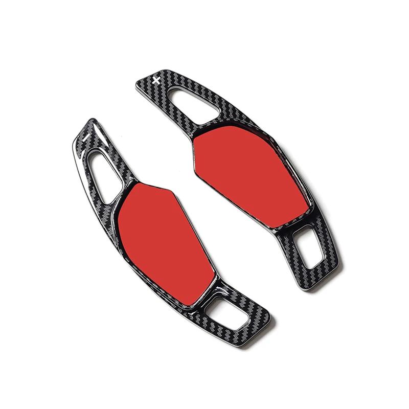 Для Skoda Octavia A8 MK4 ENYAQ RS IV VRS Kodiaq Karoq 2020-2022 Автомобиль Рулевое колесо Лепестки переключения передач Расширители лепестков Стикер DSG Переключение передач