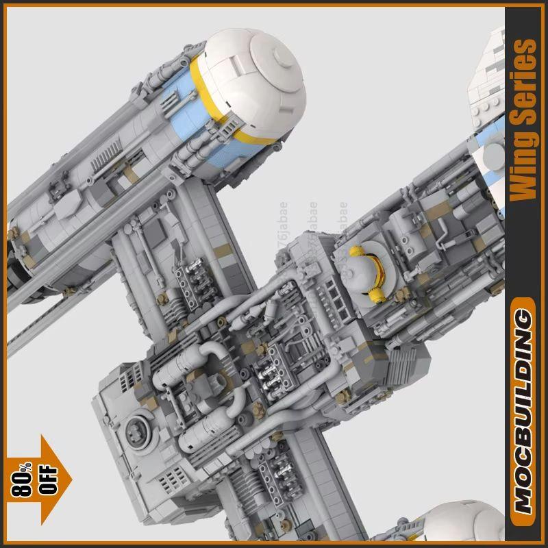 UCS Фильм MOC Строительные Блоки Звездный Истребитель Крыло Коллекция Y Модель Технологические Кирпичики DIY Сборка Игрушки Рождественские Подарки Дисплей