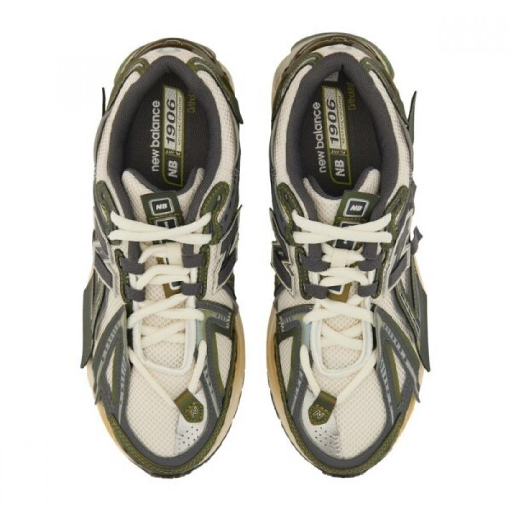 New Balance Амортизация Дышащая Сетчатая Стабилизация Кроссовки U1906anc Оливковые