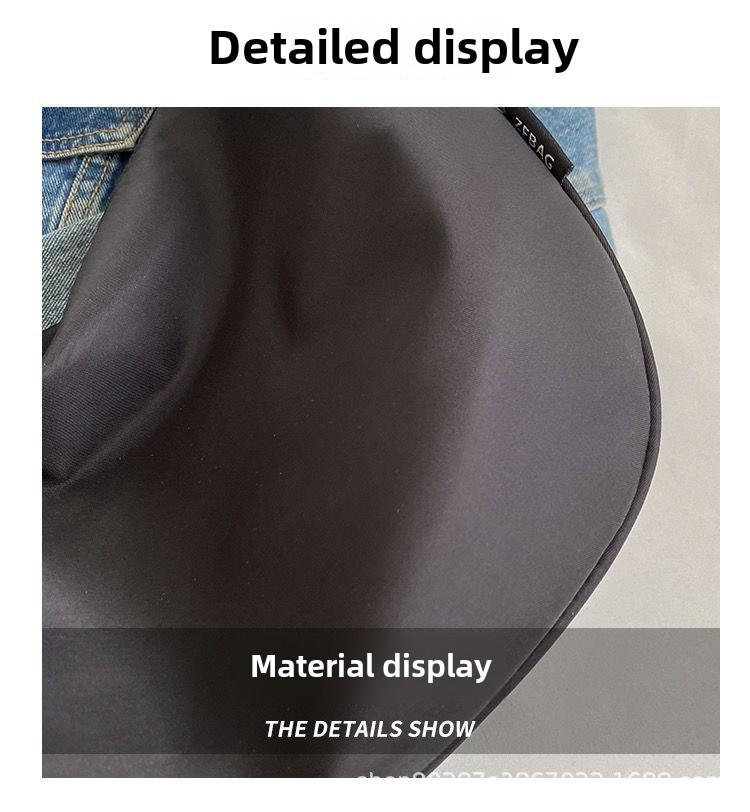 2025 Водонепроницаемая сумка для пельменей Oxford Crescent: Стильная сумка через плечо и почтальонка весна/лето