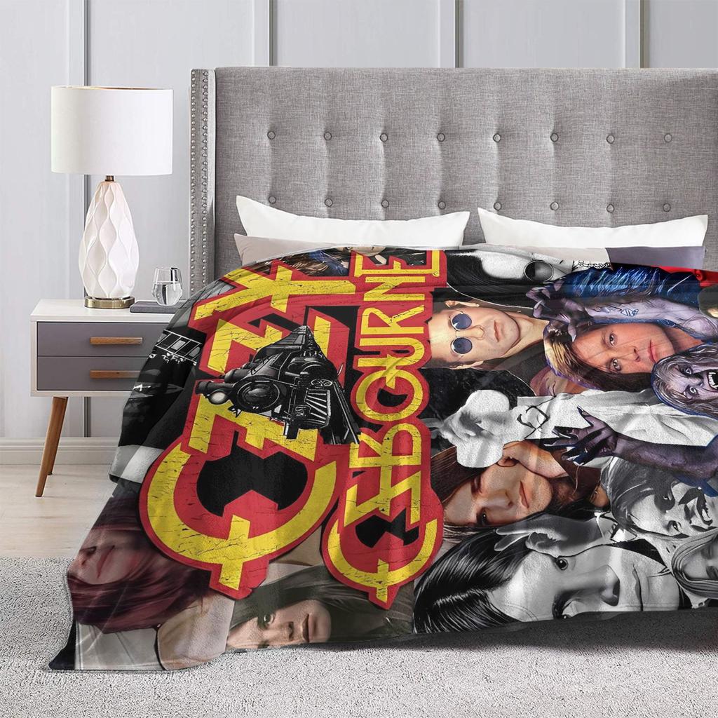 Ozzy Osbourne   Blanket Quality Soft  Bedding Throws Autumn Kids Bedroom Fluffy Bedspread
