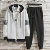Men's Casual Sportswear Set: Autumn 2022 Long Sleeve Sweater & Pants