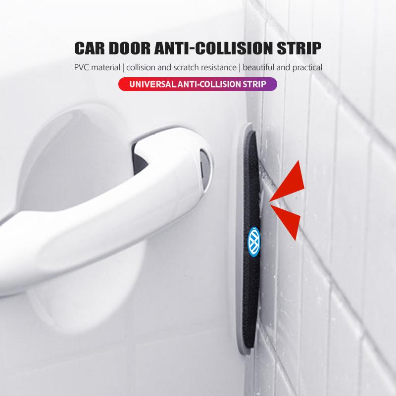 OPQ1 4 шт. Наклейки на зеркала автомобиля, полоски против столкновений на боковые двери для Volkswagen VW Scirocco Jetta Beetle Golf 4 5 6 Passat Polo B5