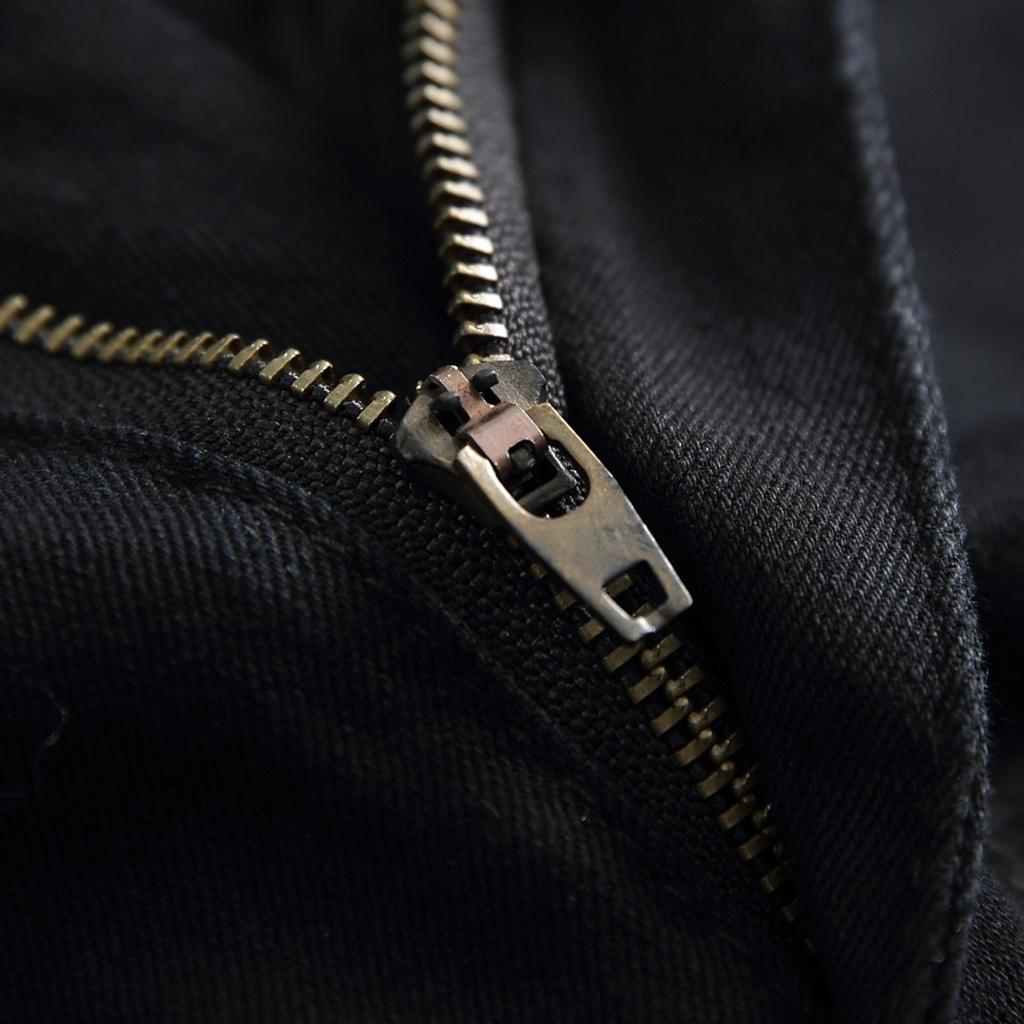 Мужские брюки Узкие джинсовые брюки Прямые брюки Однотонные рваные джинсы