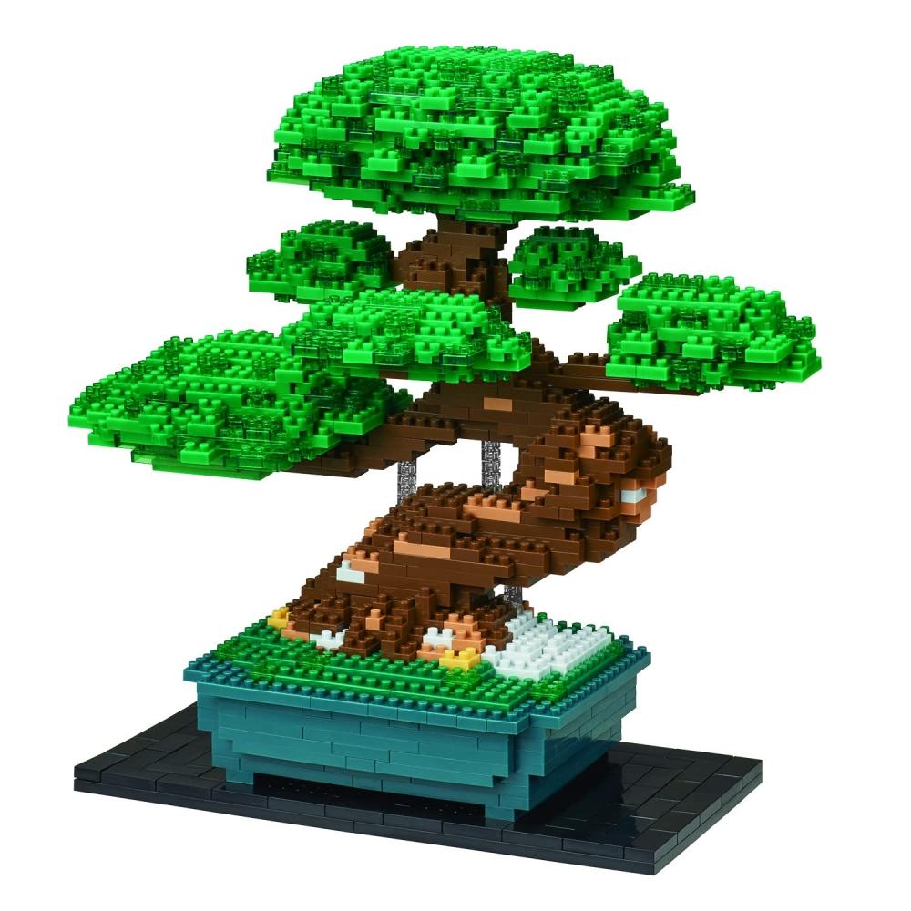 Nanoblock Bonsai Pine Deluxe Edition NB-039