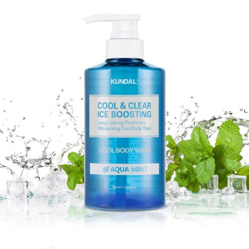 KUNDAL COOL & CLEAR ICE BOOSTING COOL BODY WASH 500 мл