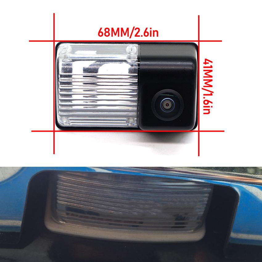 Vehicle Rear View Camera For Toyota Corolla EX F3 F3R BYD S6 M6 Lifan 620 X60 Sedan AHD 1080P 140° FishEye HD Night Vision