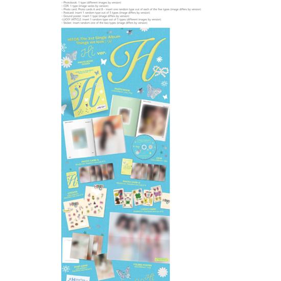 HITGS Первый сингл-альбом - Вещи, которые мы любим H ?(Привет, вер.. / Привет, вер.) - Дата выпуска  2025-04-28