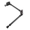 Camera Mount Adjustable Arm 530mm Double Sections Extension Metal Articulating Arm Stand