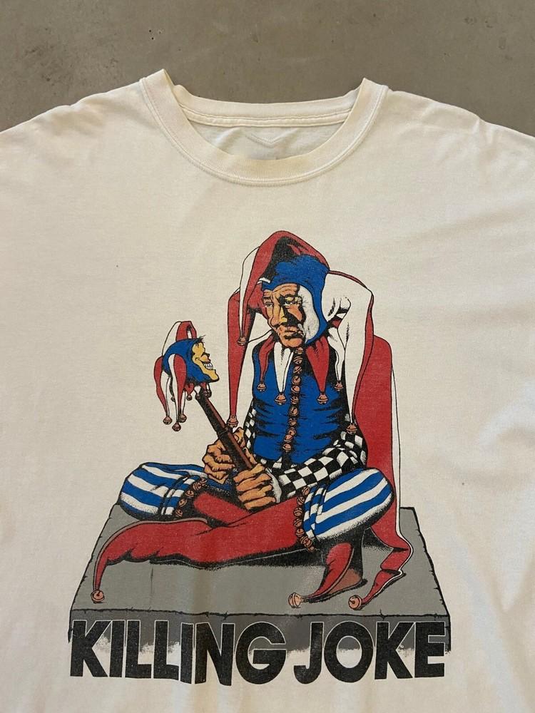 Винтажная футболка с логотипом группы Killing Joke, песня Empire, унисекс, размеры от S до 5XL, DO254, унисекс