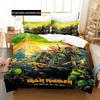 Iron Heavy Metal Maidens Bedding Set Duvet Cover Bed Set Quilt Cover Pillowcase Comforter King Queen Size Boys Adult Bedding Set