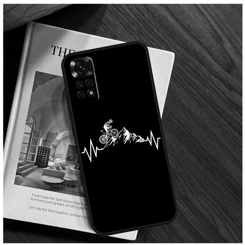 MTB Mountain Bike Cycling Bicycle Case For Xiaomi Redmi 12 12C 13C 10C 9C Redmi Note 13 12 9 10 11 Pro 9S 10S 11S 12S Cover