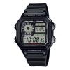 Цифровые наручные часы Casio AE-1200WH-1AVDF с будильником, секундомером, светодиодной подсветкой