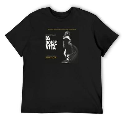 Федерико Феллини La Dolce Vita Футболка кавайная одежда летняя рубашка одежда рубашки с принтом однотонные белые футболки мужские
